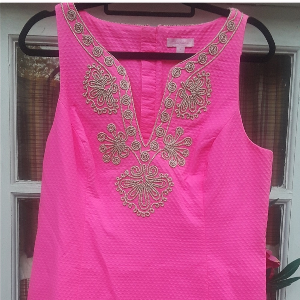 ISO THIS Lilly Pulitzer bright pink dress
